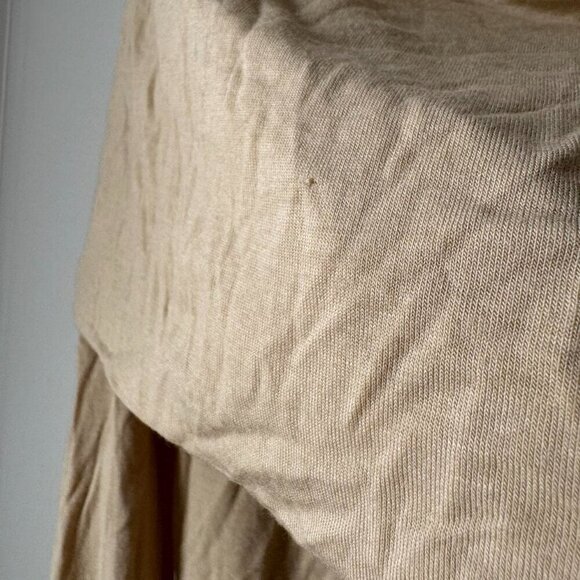 Tan off the shoulder top #tan #offtheshoulder - Picture 6 of 6